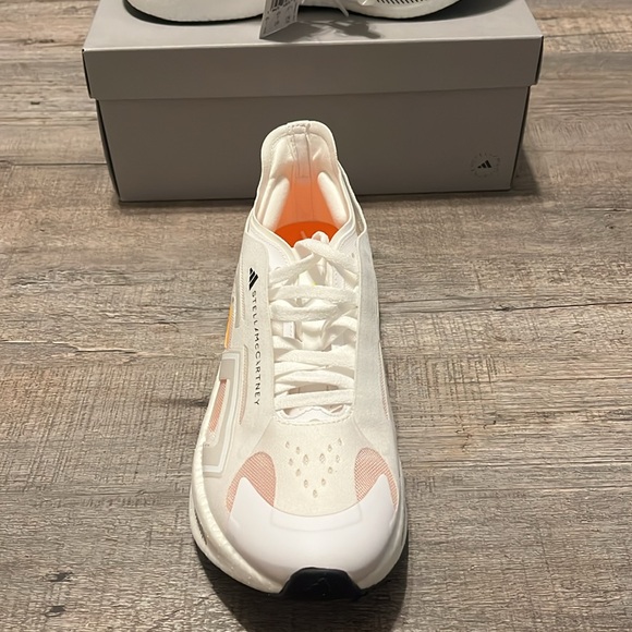 NWT Adidas by Stella McCartney Ultraboost 5 Shoes - White/Orange - IE8770 - Picture 10 of 17